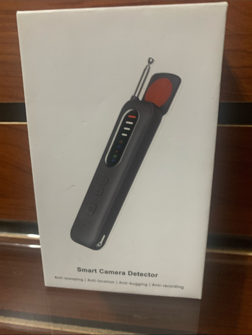 Black Smart Camera Detector - Portable Anti-Snooping Device